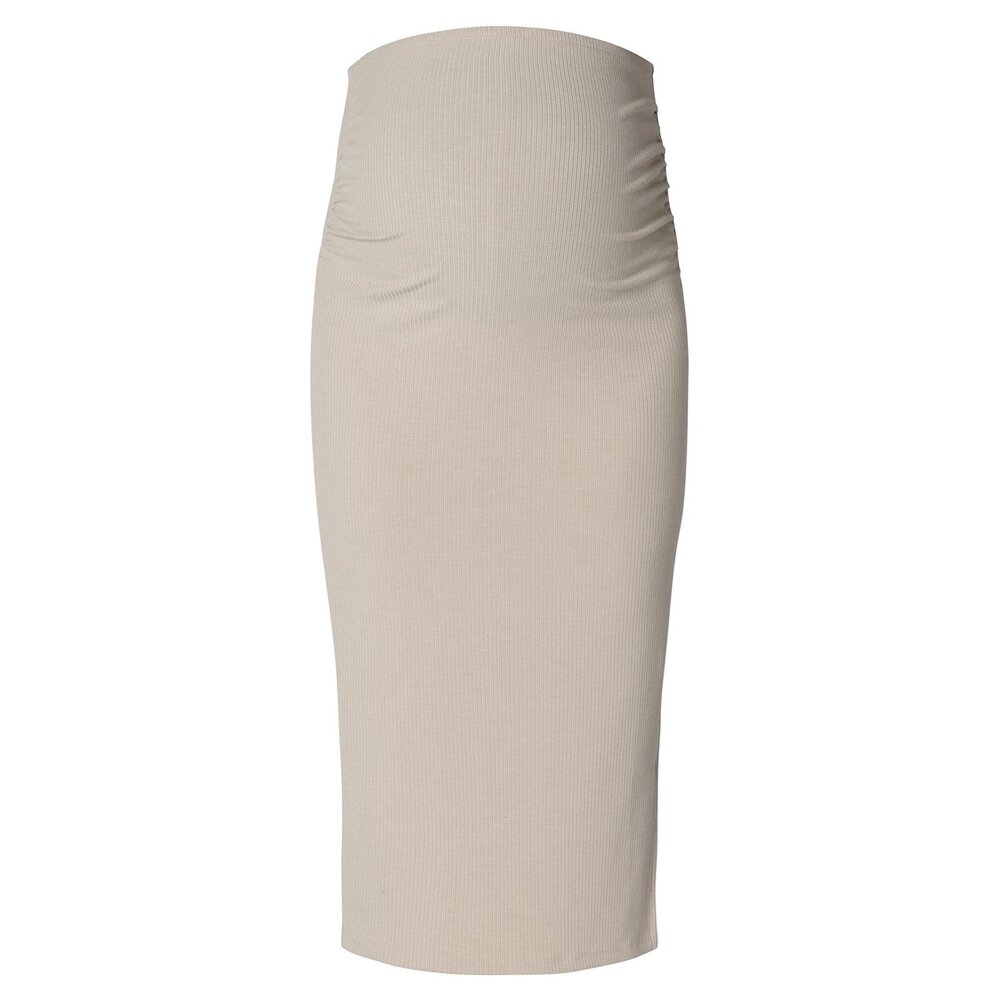 Noppies Zwangerschapsrok Vija  Rib Light Sand Noppies Zwangerschapsrok Vija  Rib Light Sand