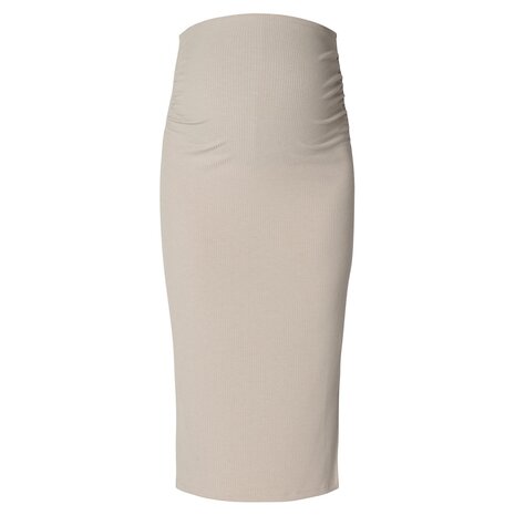 Noppies Zwangerschapsrok Vija  Rib Light Sand Noppies Zwangerschapsrok Vija  Rib Light Sand