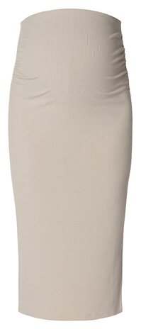 Noppies Zwangerschapsrok Vija  Rib Light Sand Noppies Zwangerschapsrok Vija  Rib Light Sand