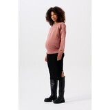 Noppies Zwangerschapsrok Vija  Rib Black Noppies Zwangerschapsrok Vija  Rib Black