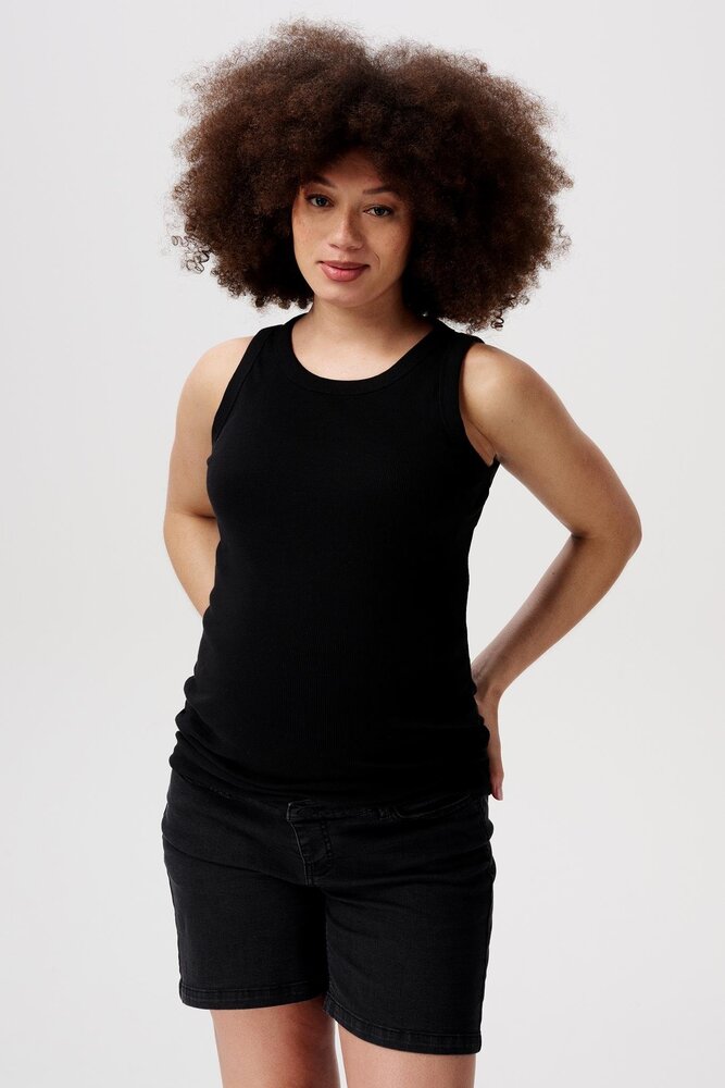 Noppies Zwangerschapstop Positietop Tanktop Kaysa - Black