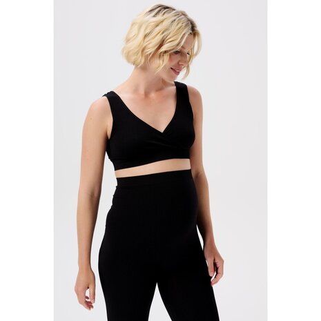 Noppies Voedingsbh Zwangerschapsbh  Sport NaadloosGayla - Black Noppies Voedingsbh Zwangerschapsbh  Sport NaadloosGayla - Black