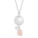 Proud MaMa Ballchain Babybel Ketting Mother Linn Rose Quartz Proud MaMa Ballchain Babybel Ketting Mother Linn Rose Quartz