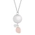 Proud MaMa Zwangerschapsketting Babybel Ketting Linn Rose Quartz
