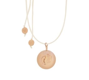 Proud MaMa Ballchain Babybel Sofie creme baby feet rose Proud MaMa Ballchain Babybel Sofie creme baby feet rose