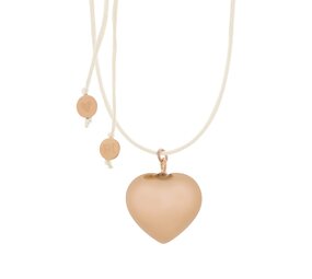 Proud MaMa Ballchain Babybel Sofie creme heart rose Proud MaMa Ballchain Babybel Sofie creme heart rose