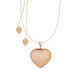 Proud MaMa Ballchain Babybel Sofie creme heart rose Proud MaMa Ballchain Babybel Sofie creme heart rose