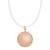 Proud MaMa Zwangerschapsketting Babybel Sofie creme round rose