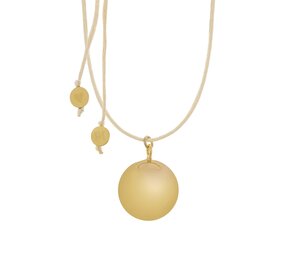 Proud MaMa Ballchain Babybel Sofie gold round Proud MaMa Ballchain Babybel Sofie gold round