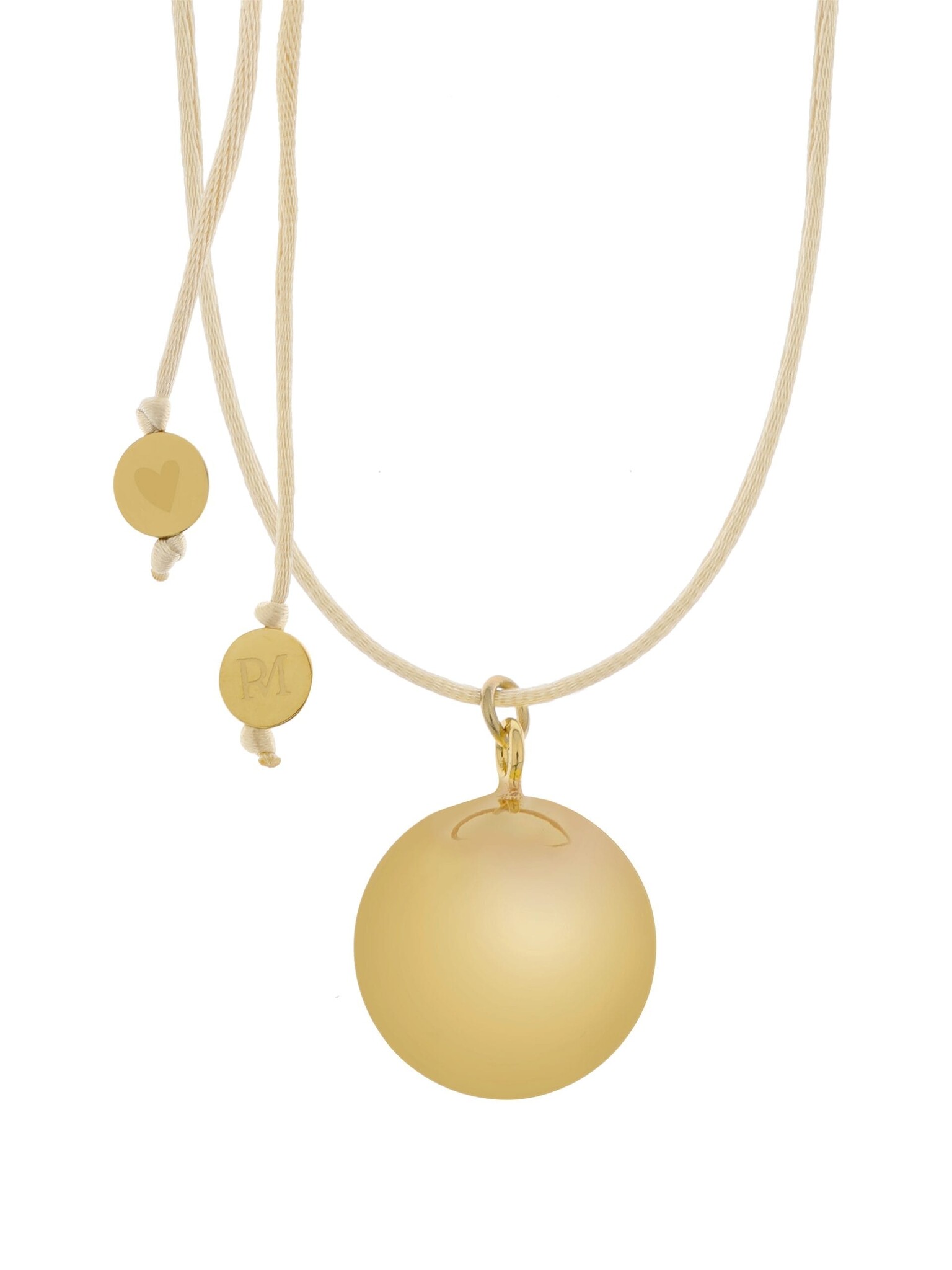 Proud MaMa Zwangerschapsketting Babybel Sofie gold baby feet afbeelding