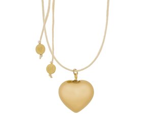 Proud MaMa Ballchain Babybel Sofie gold heart Proud MaMa Ballchain Babybel Sofie gold heart