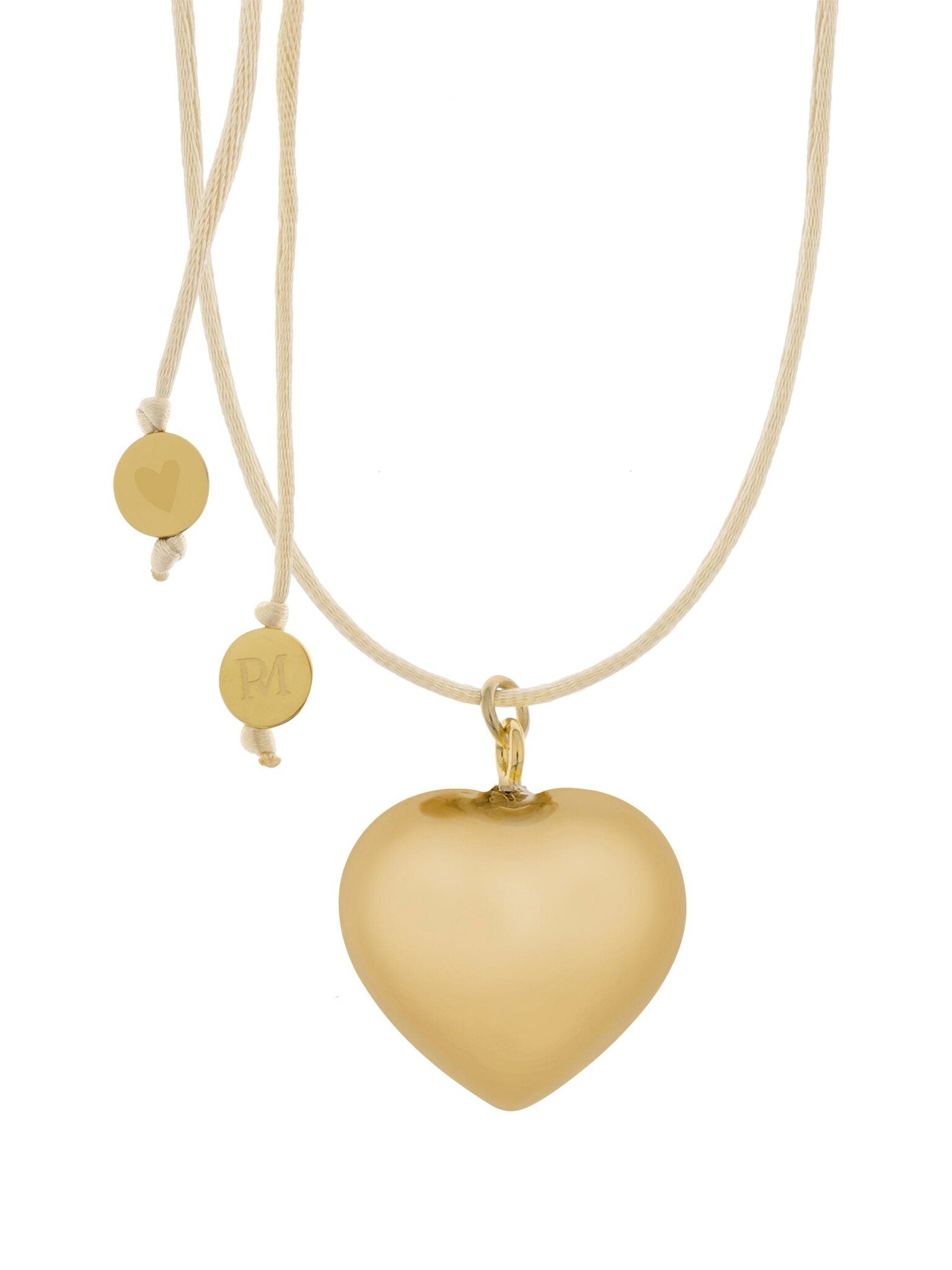 Proud MaMa Zwangerschapsketting Babybel Sofie gold heart afbeelding