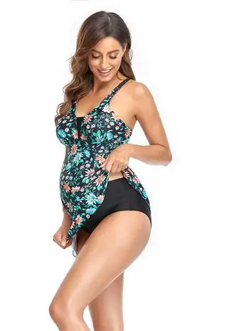 4-Mother ZwangerschapsTankini / PositieTankini Madieke 4-Mother ZwangerschapsTankini / PositieTankini Madieke