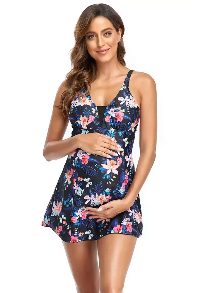 4-Mother ZwangerschapsTankini / PositieTankini Milou 4-Mother ZwangerschapsTankini / PositieTankini Milou