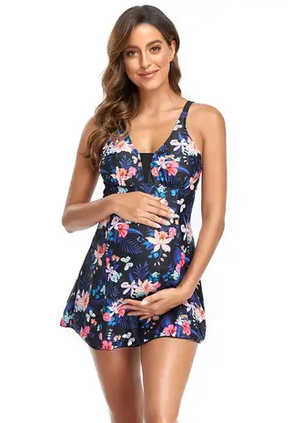 4-Mother ZwangerschapsTankini / PositieTankini Milou 4-Mother ZwangerschapsTankini / PositieTankini Milou