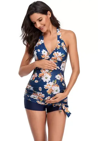 4-Mother ZwangerschapsTankini / PositieTankini Patty 4-Mother ZwangerschapsTankini / PositieTankini Patty