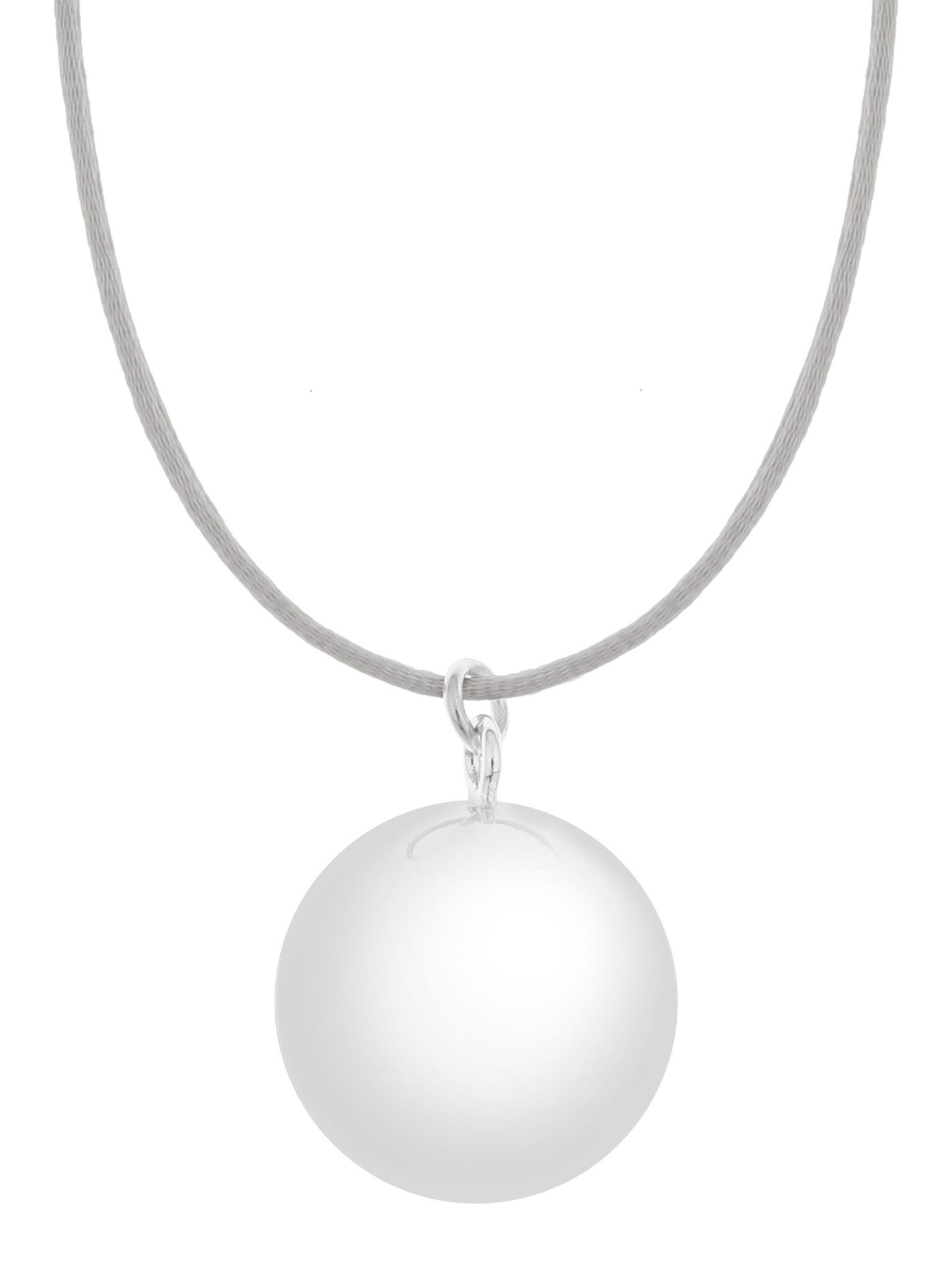 Proud MaMa Zwangerschapsketting Ballchain Babybel Sofie Grey