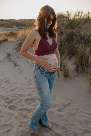 Proud MaMa Ballchain Babybel Holly Silver