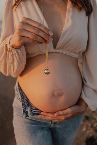 Proud MaMa Ballchain Babybel Holly Gold