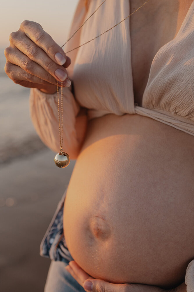 Proud MaMa Ballchain Babybel Holly Gold