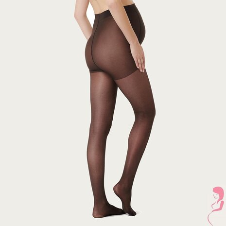 Noppies Zwangerschapspanty Positiepanty 2-Pack 40 Den Zwart