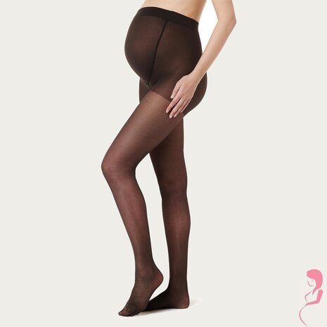 Noppies Zwangerschapspanty Positiepanty 2-Pack 40 Den Zwart