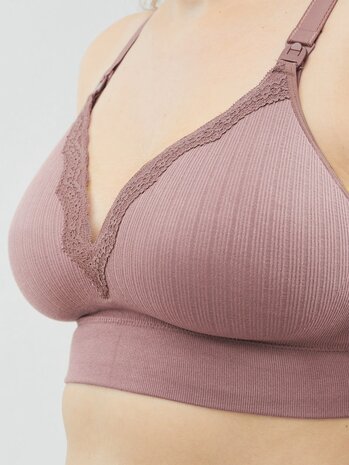 Cake Lingerie Zwangerschapsbh / Meegroeibh Tutti Frutti Mauve Cake Lingerie Zwangerschapsbh / Meegroeibh Tutti Frutti Mauve