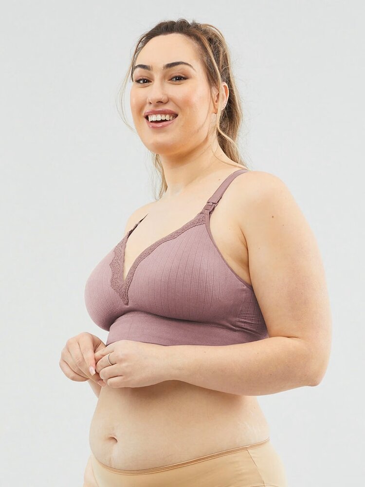 Cake Lingerie Zwangerschapsbh / Meegroeibh Tutti Frutti Mauve Cake Lingerie Zwangerschapsbh / Meegroeibh Tutti Frutti Mauve