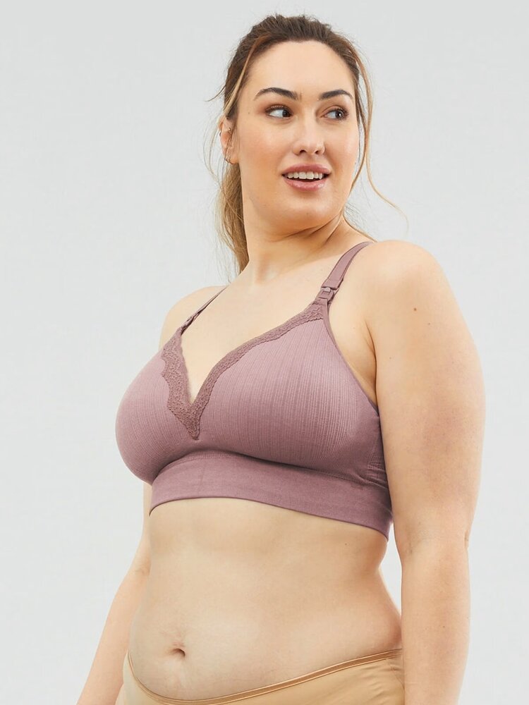 Cake Lingerie Zwangerschapsbh / Meegroeibh Tutti Frutti Mauve Cake Lingerie Zwangerschapsbh / Meegroeibh Tutti Frutti Mauve