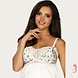 Lupoline Voedingsjurk Flower White -XXL Lupoline Voedingsjurk Flower White -XXL