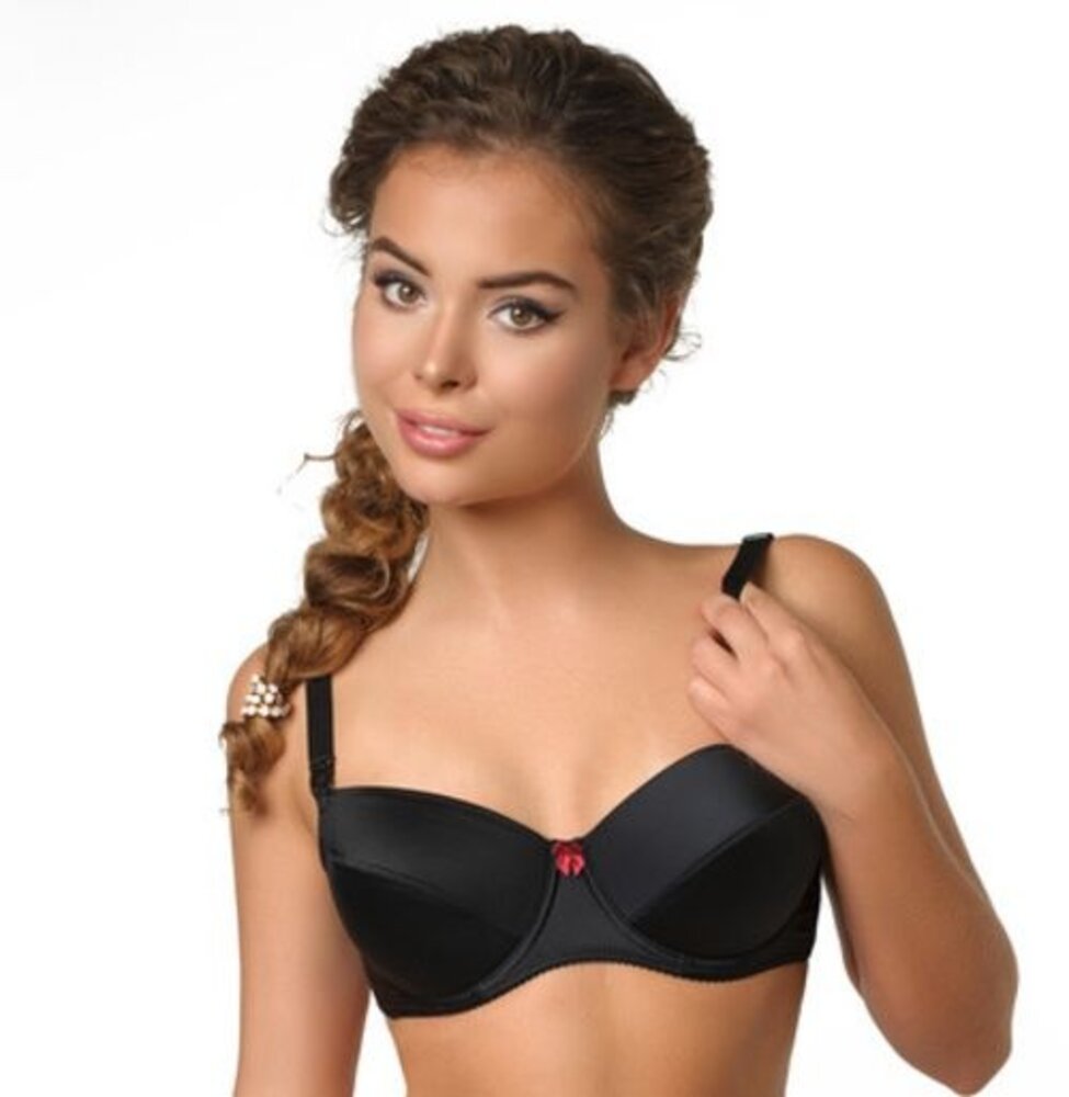 Benefit Voedingsbh Sahara Black voorgevormd met beugel - 75D Benefit Voedingsbh Sahara Black voorgevormd met beugel - 75D
