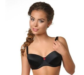 Benefit Voedingsbh Sahara Black voorgevormd met beugel - 75D Benefit Voedingsbh Sahara Black voorgevormd met beugel - 75D
