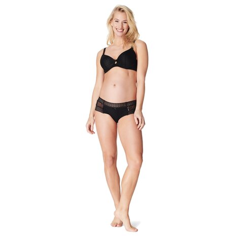 Noppies Borstvoedingsbeha Deluxe Mesh Black - 75F Noppies Borstvoedingsbeha Deluxe Mesh Black - 75F