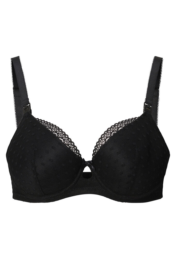 Noppies Borstvoedingsbeha Deluxe Mesh Black - 75F Noppies Borstvoedingsbeha Deluxe Mesh Black - 75F