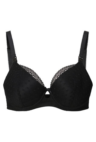 Noppies Borstvoedingsbeha Deluxe Mesh Black - 75F Noppies Borstvoedingsbeha Deluxe Mesh Black - 75F