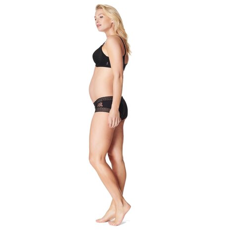 Noppies Borstvoedingsbeha Deluxe Mesh Black - 75F Noppies Borstvoedingsbeha Deluxe Mesh Black - 75F