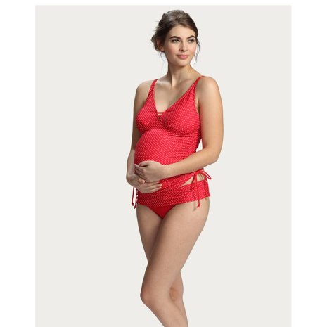 Petit Amour ZwangerschapsTankini Ava Rood