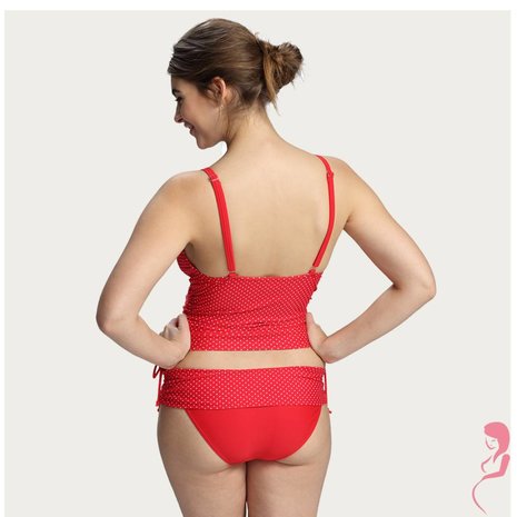 Petit Amour ZwangerschapsTankini Ava Rood