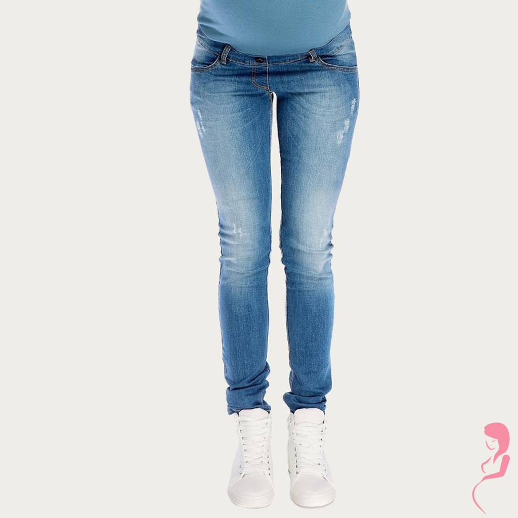 My Tummy Zwangerschapsjeans Positiejeans Broek Demi Blauw my tummy kopen in de aanbieding My Tummy Zwangerschapsjeans Positiejeans Broek Demi Blauw my tummy kopen in de aanbieding