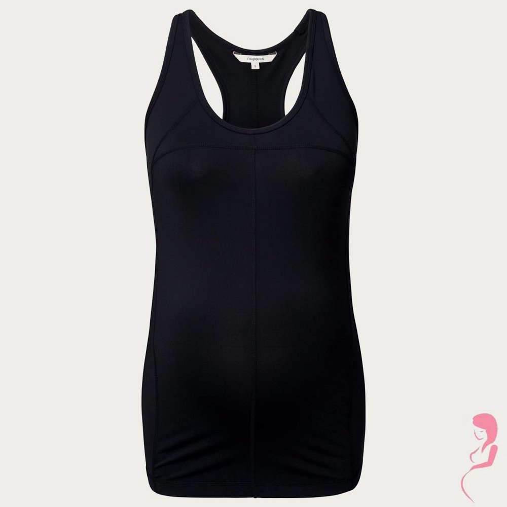 Noppies Zwangerschapstop Positietop Sport Heath Zwart Noppies Zwangerschapstop Positietop Sport Heath Zwart