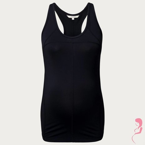 Noppies Zwangerschapstop Positietop Sport Heath Zwart Noppies Zwangerschapstop Positietop Sport Heath Zwart