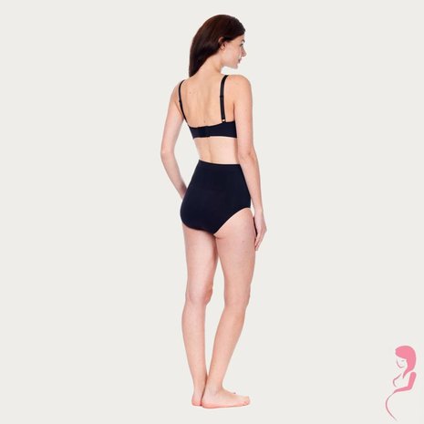 Noppies Zwangerschapsslip Positieslip Hoog Naadloos Zwart