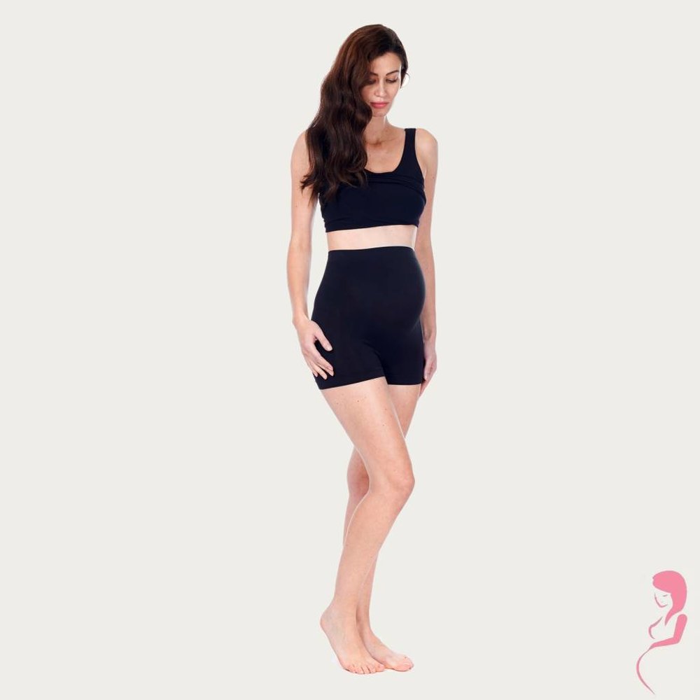 Noppies Zwangerschapsshort Positieshort Hoog Naadloos Zwart Noppies Zwangerschapsshort Positieshort Hoog Naadloos Zwart