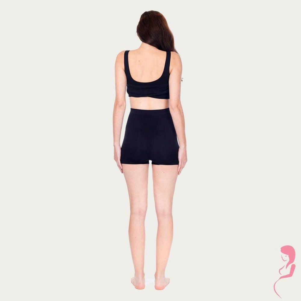 Noppies Zwangerschapsshort Positieshort Hoog Naadloos Zwart Noppies Zwangerschapsshort Positieshort Hoog Naadloos Zwart