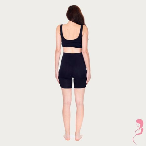Noppies Zwangerschapsshort Positieshort Hoog Zwart Lange Pijp Noppies Zwangerschapsshort Positieshort Hoog Zwart Lange Pijp