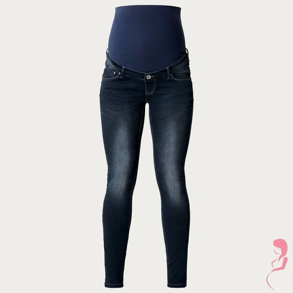 Noppies Zwangerschapsjeans Positiejeans Britt Skinny Jeans Dark Stone Wash  - Op en Top Zwanger