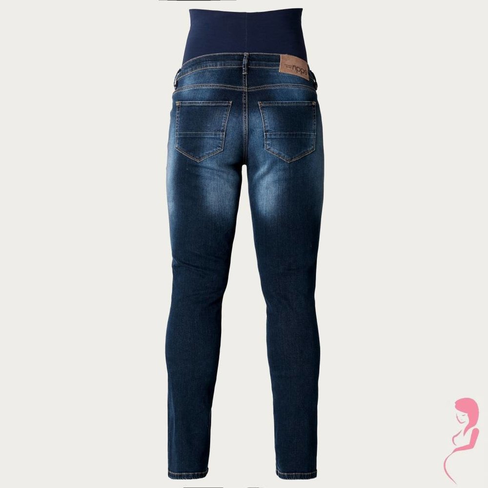 Noppies Zwangerschapsjeans Positiejeans Mena Plus Recht Dark Stone Wash Noppies Zwangerschapsjeans Positiejeans Mena Plus Recht Dark Stone Wash