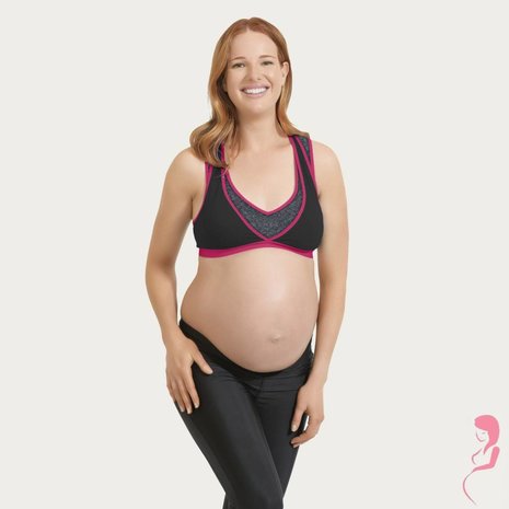 Cake Lingerie Yoga / Sport speciaal voor de borstpomp Lotus Zwart / Rose Cake Lingerie Yoga / Sport speciaal voor de borstpomp Lotus Zwart / Rose