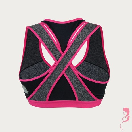 Cake Lingerie Yoga / Sport speciaal voor de borstpomp Lotus Zwart / Rose Cake Lingerie Yoga / Sport speciaal voor de borstpomp Lotus Zwart / Rose