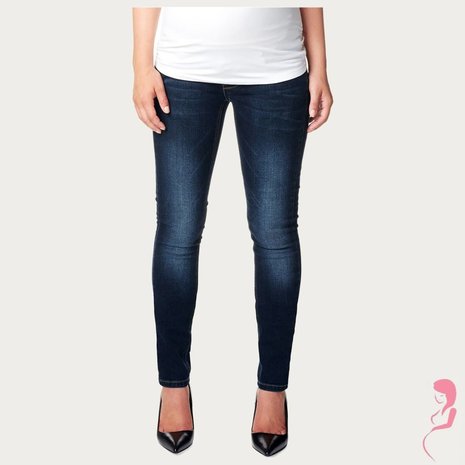 Noppies Zwangerschapsjeans Positiejeans Mia Slim Jeans Dark Stone Wash Noppies Zwangerschapsjeans Positiejeans Mia Slim Jeans Dark Stone Wash